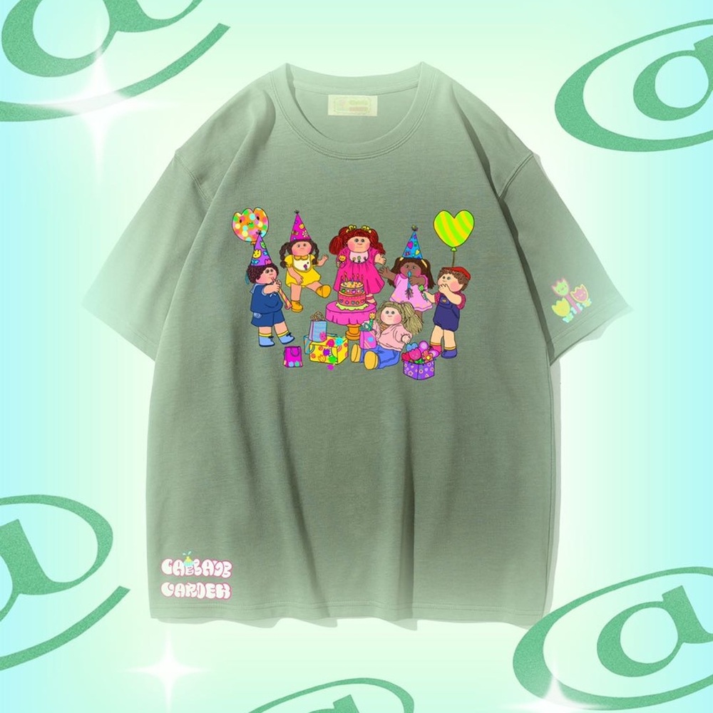 💖Cabbage Patch Kids Tee Original hand-painted cabbage patch dolls  cute T-Shirt